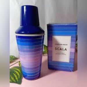 Jonathan Adler SCALA Box - Blue, Purple & Pink Stripes